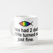 MUG JÉSUS A EU 2 PAPAS ET IL S'EST AVÉRÉ JUSTE TRÈS (Devant gauche)