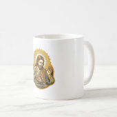 Mug Jésus a laissé tomber des sushis dans une éclabous (Devant droit)