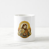 Mug Jésus a laissé tomber des sushis dans une éclabous (Centre)