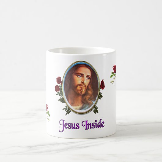 Mug Jésus à l'intérieur (Centre)