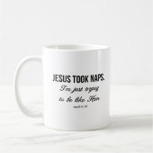 Mug Jésus A Pris Des Sièges (Gauche)
