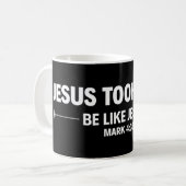 Mug Jésus a pris des siestes Soyez comme Jésus Premium (Devant gauche)