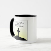 Mug Jésus a sauvé ma vie (Devant gauche)