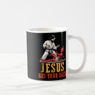 Mug Jésus A Ton Dos Drôle Christian Jiu-jitsu