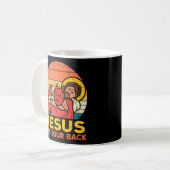 Mug Jésus A Ton Dos Jiu Jitsu Christian (Devant gauche)