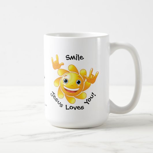 Mug Jésus aime Vous Customisez (Droite)
