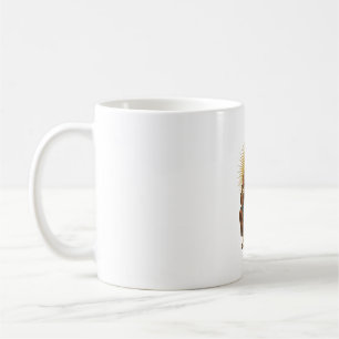 Mug Jésus ajustant un wedgie inconfortable au milieu d