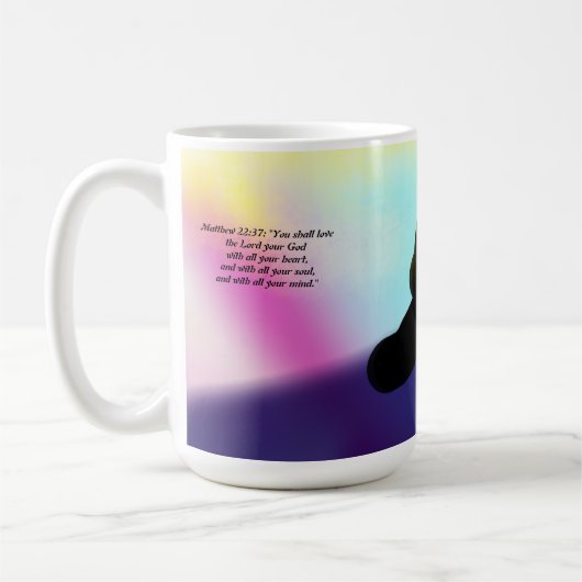 Mug jésus amour tout coeur (Gauche)