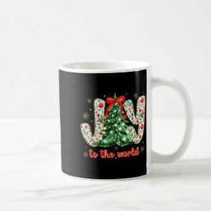 Mug Jésus Arbre de Noël Chrétien Fête de Noël Joie Pou