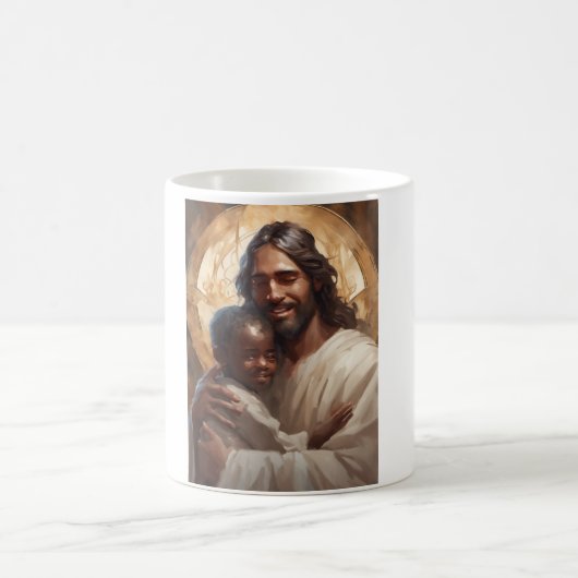 Mug Jésus art (Centre)