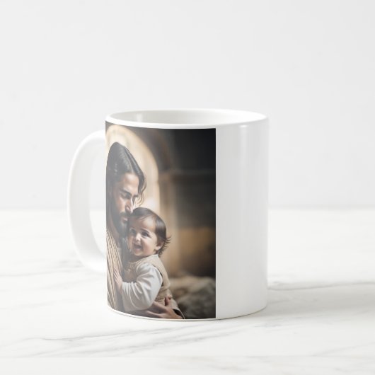 Mug Jésus art (Devant gauche)