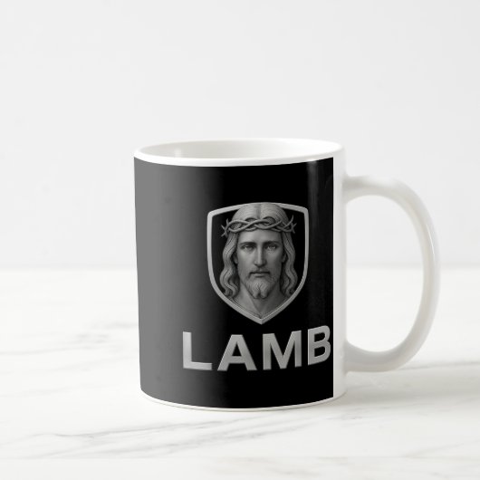 Mug Jesus As The Lamb Iconic Christian Image  (Droite)