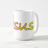 Mug Jésus avec cœur (Devant droit)