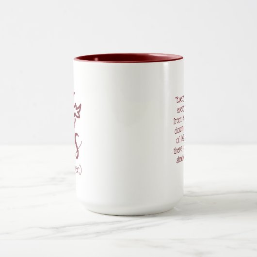 Mug JESUS BEST GIFT EVER Red Scripture Christmas  (Centre)