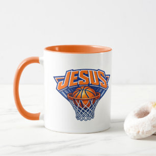 Mug JESUS - Bleu et Orange