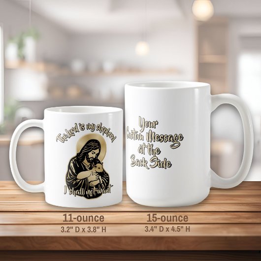 Mug Jesus Caring Shepherd
