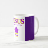 MUG - Jésus c'est ce qui se passe (Devant droit)