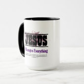 Mug Jésus change tout (Devant gauche)