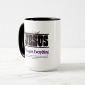 Mug Jésus change tout (Devant gauche)