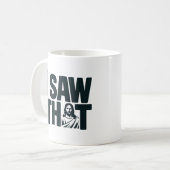Mug Jésus chrétien vous regarde, Jésus j'ai vu ça (Devant gauche)