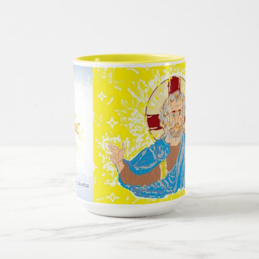 Mug : Jésus-Christ avec Croix grecque (Centre)