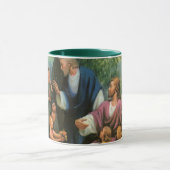 Mug Jésus-Christ Bénédiction des enfants, Religion Vin (Centre)