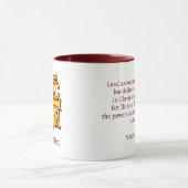 Mug Jésus Christ conquiert l'Emblème (Centre)