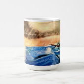 Mug "Jésus-Christ est la paix au milieu d'une tempête" (Centre)