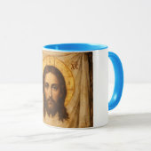 Mug Jésus-Christ Icône du Saint Suaire (Devant droit)