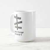 Mug Jesus Christ is Lord (Devant gauche)