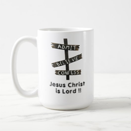 Mug Jesus Christ is Lord (Gauche)
