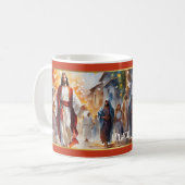 Mug Jésus Christ Message chrétien Religieux (Devant gauche)