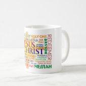 MUG JÉSUS-CHRIST, NOMS DE NOM SURTOUT (Devant droit)