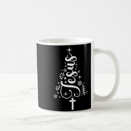 Mug Jesus Christmas Tree Bible Verse  (Droite)
