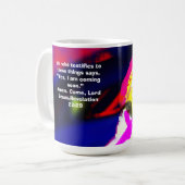 Mug jesus coming (Devant gauche)