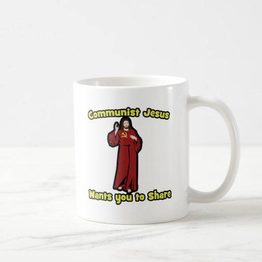 Mug Jésus communiste (Droite)