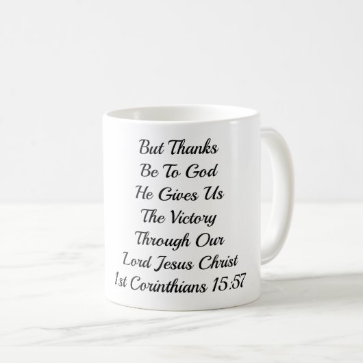 MUG JÉSUS (CONCEVEZ VOTRE PROPRE TASSE) (Devant droit)