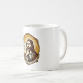 Mug Jésus Confus Échec de la Publication de Traduction (Devant droit)