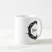 MUG JÉSUS - COURONNE D'ÉPINES (Devant droit)