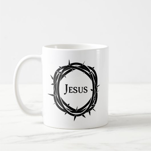 MUG JÉSUS - COURONNE D'ÉPINES (Gauche)