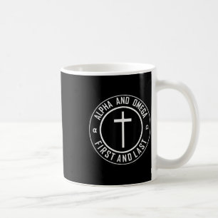 Mug Jésus Croix Cercle Drôle Alpha Et Oméga - Premier 