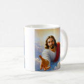 Mug Jésus de la main céleste (Devant droit)