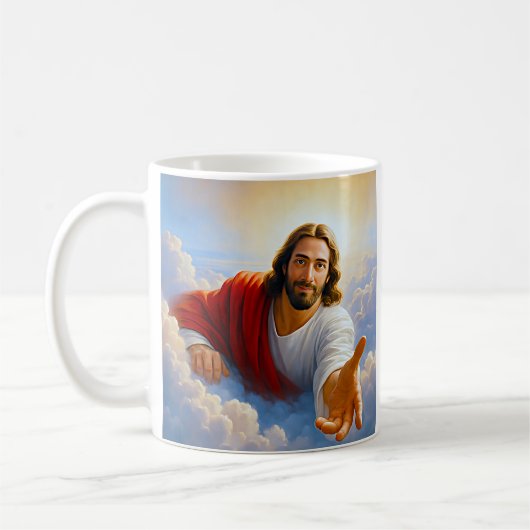 Mug Jésus de la main céleste (Gauche)