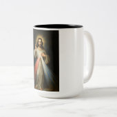 Mug Jésus de la Miséricorde Divine (Devant droit)