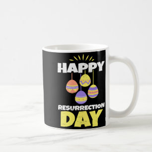 Mug Jésus de Pâques Joyeux jour de la Résurrection Ver