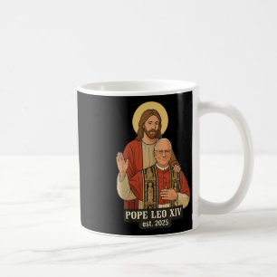 Mug Jésus Dieu bénisse le Pape Leo Xiv
