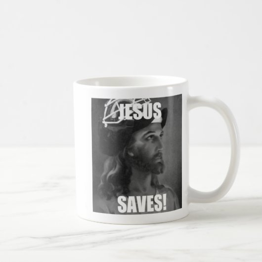 Mug Jésus économise (Droite)