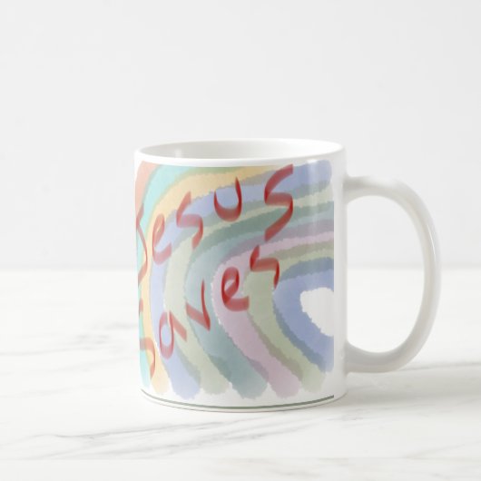 Mug Jésus économise (Droite)