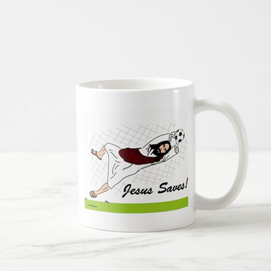 MUG JÉSUS ÉCONOMISE ! (Droite)