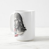 Mug Jésus encourage à faire confiance au Seigneur (Devant gauche)